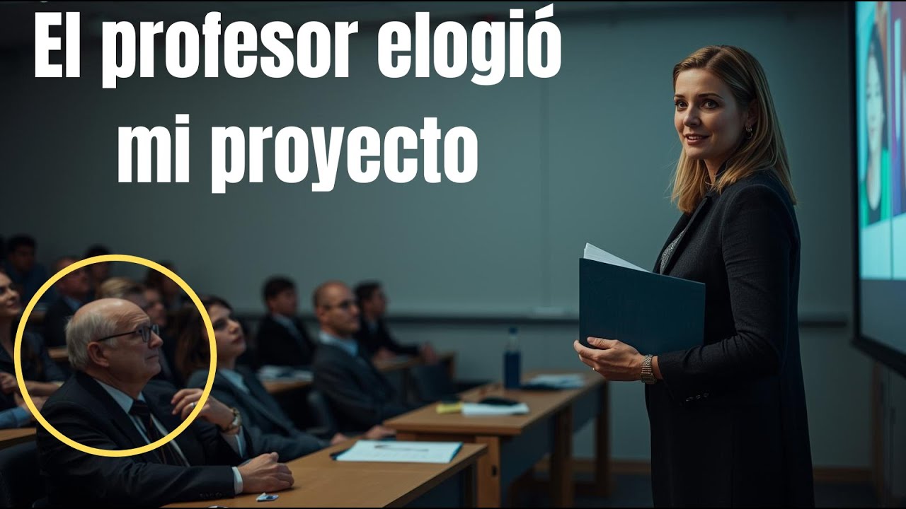 Mi novio me prohibió ESTUDIAR… hasta que su profesor favorito amó mi proyecto