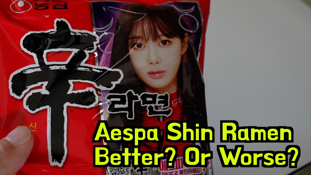 Does Aespa Shin Ramen Actually Taste Better? I Tried It