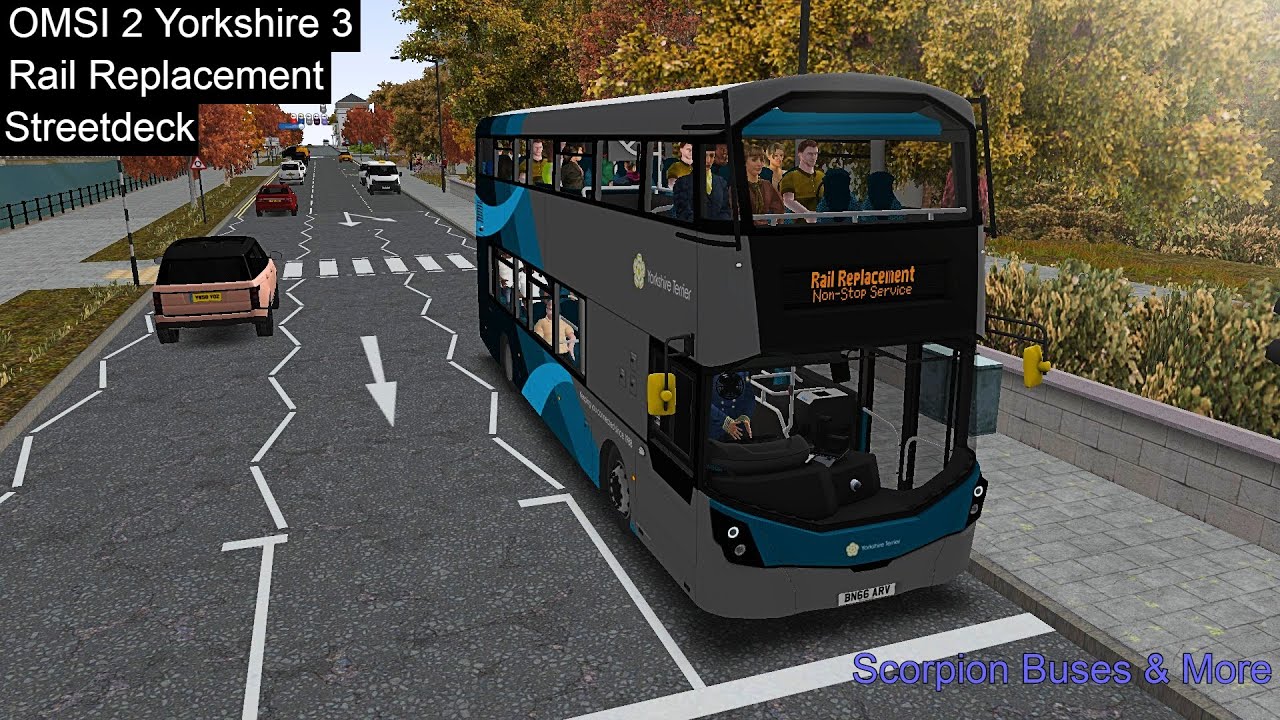 OMSI 2 | Sunday Rail Replacement | Streetdeck | Yorkshire 3