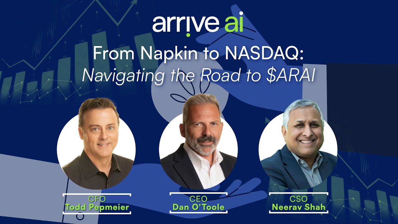 Arrive AI | From Napkin to NASDAQ at Launch Fishers