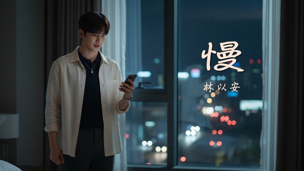 林以安 Evan Lam 《慢》（歌詞影片）