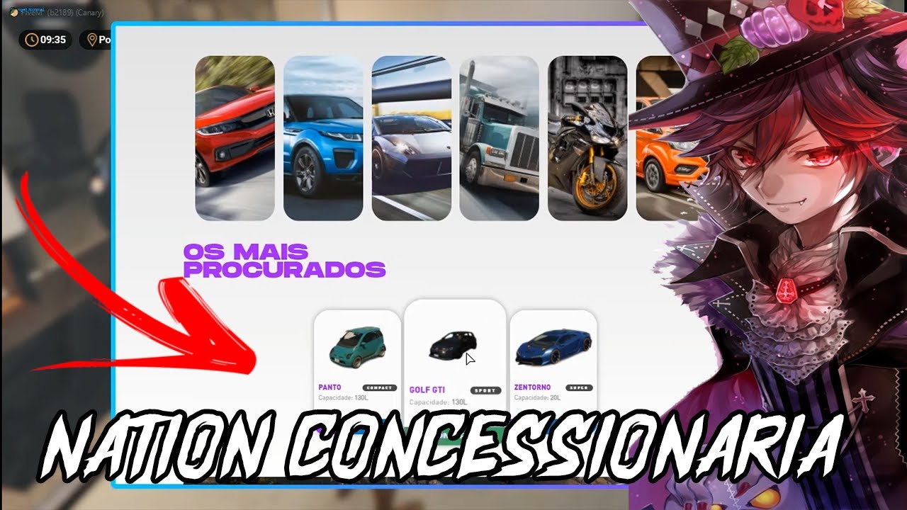 Nation Concessionaria FiveM | Como adicionar carros, alterar preços e colocar imagens!! +download!!