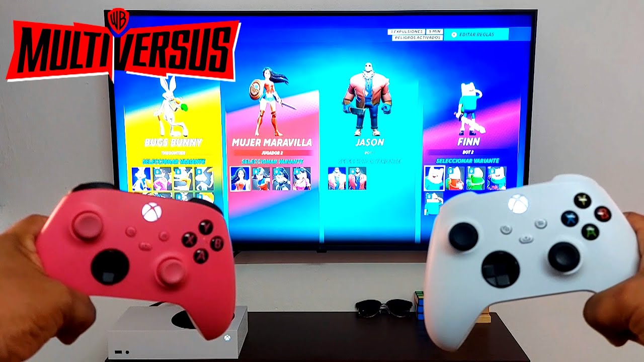 COMO JUGAR MULTIVERSUS DE 2 JUGADORES EN XBOX SERIES S
