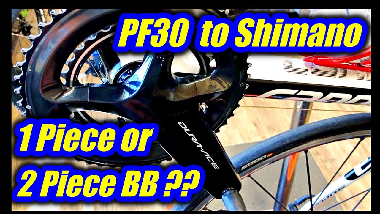 Переделка каретки PF30 в шатуны Shimano