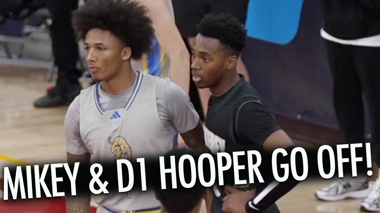 Mikey Williams INSANE Game VS D1 Hooper Varick Lewis! JJ Taylor Goes Off!