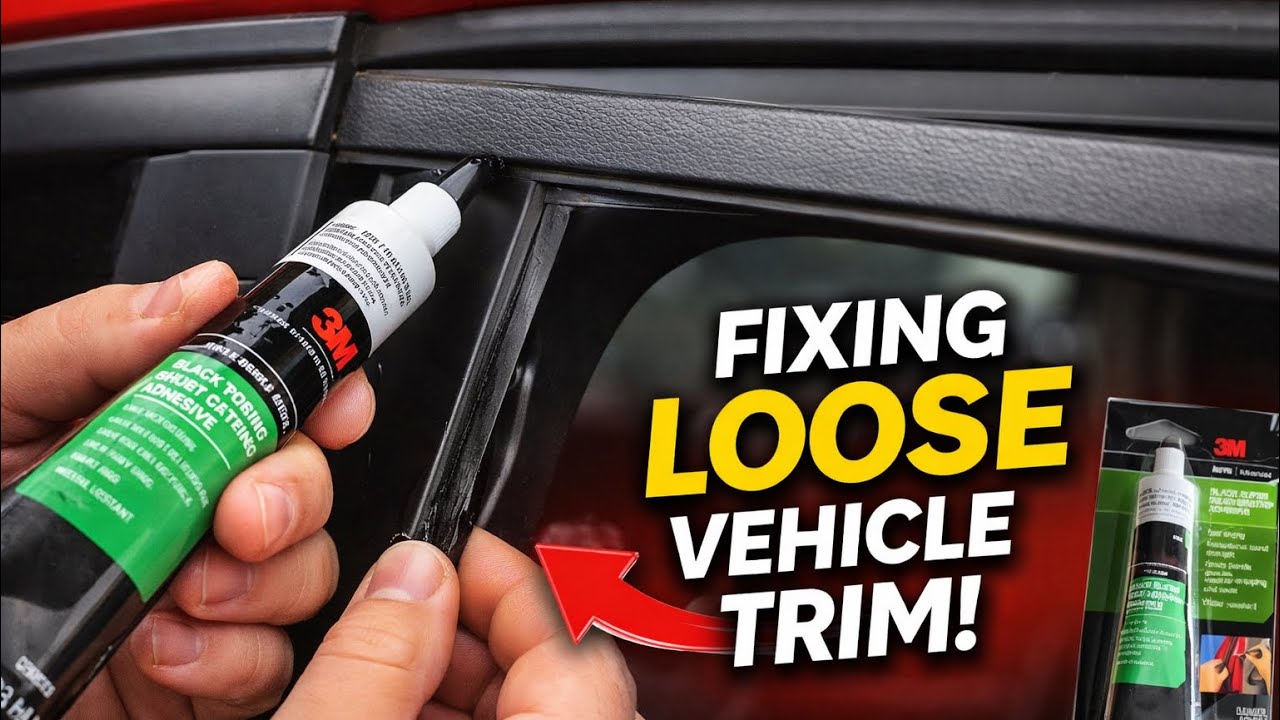 How to Fix Loose Vehicle Trim | Using 3M Adhesive