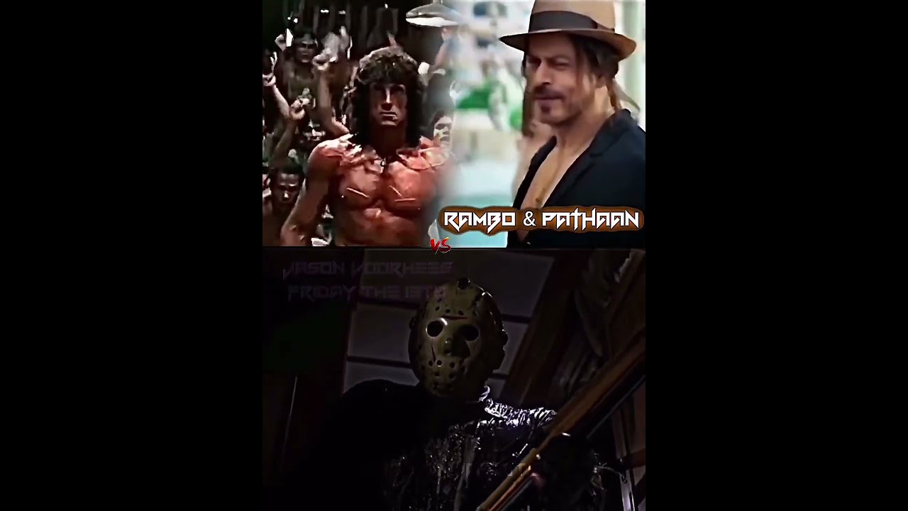 Rambo and Pathaan vs Horror Characters