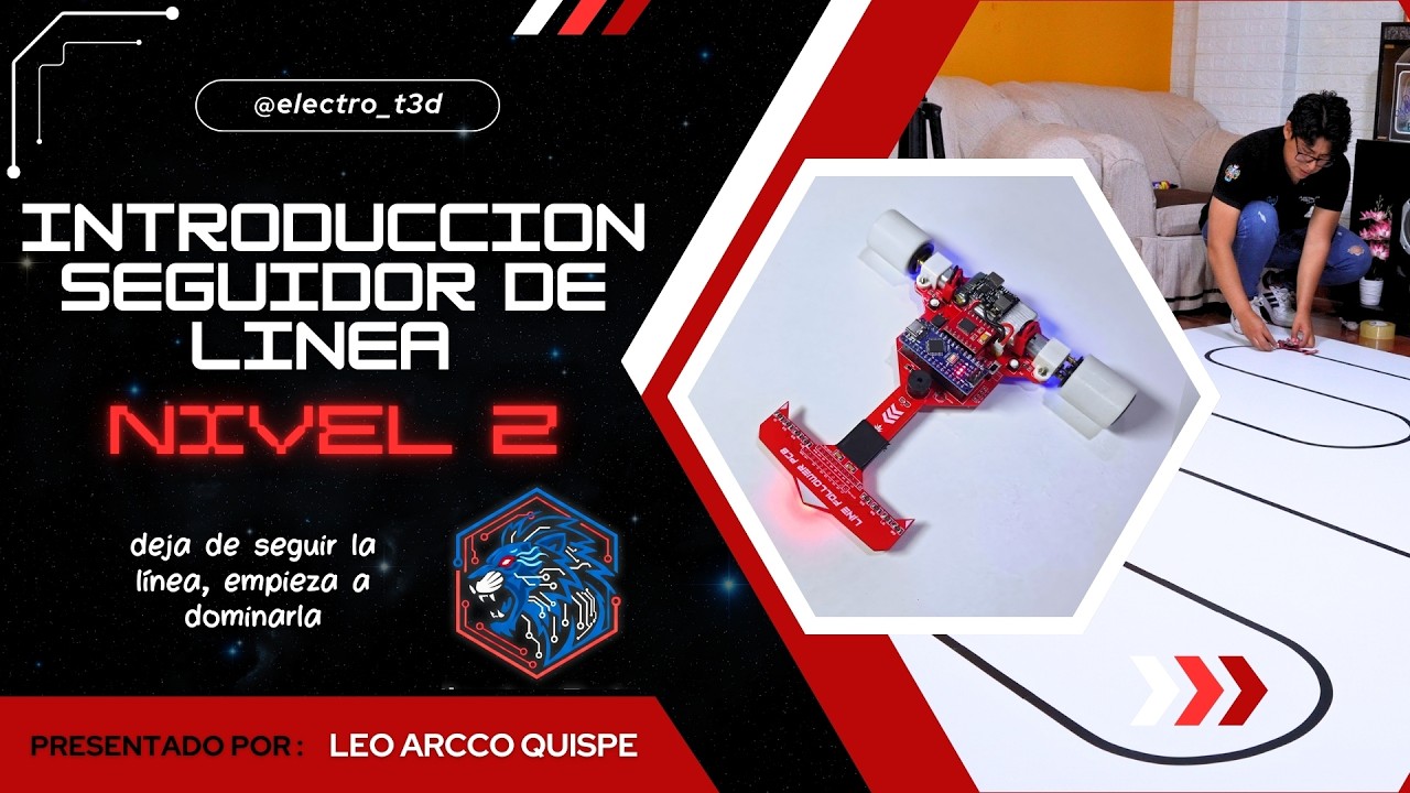 SEGUIDORES DE LINEA  | Introduccion Taller Nivel 2 | Robótica con Arduino #robotics #arduino #maker