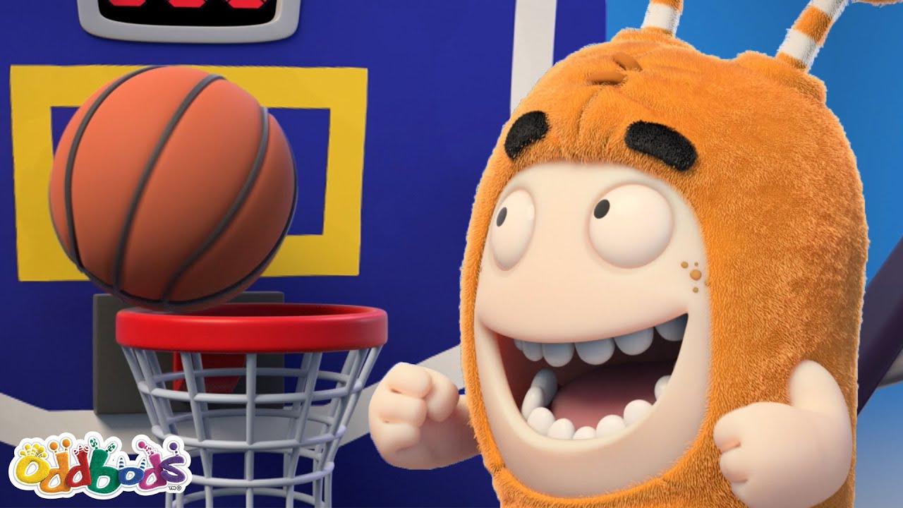 ODDBODS Cartoons | ​🚀​ Basketball Arcade 🏀 | Fun Cartoons For KIDS