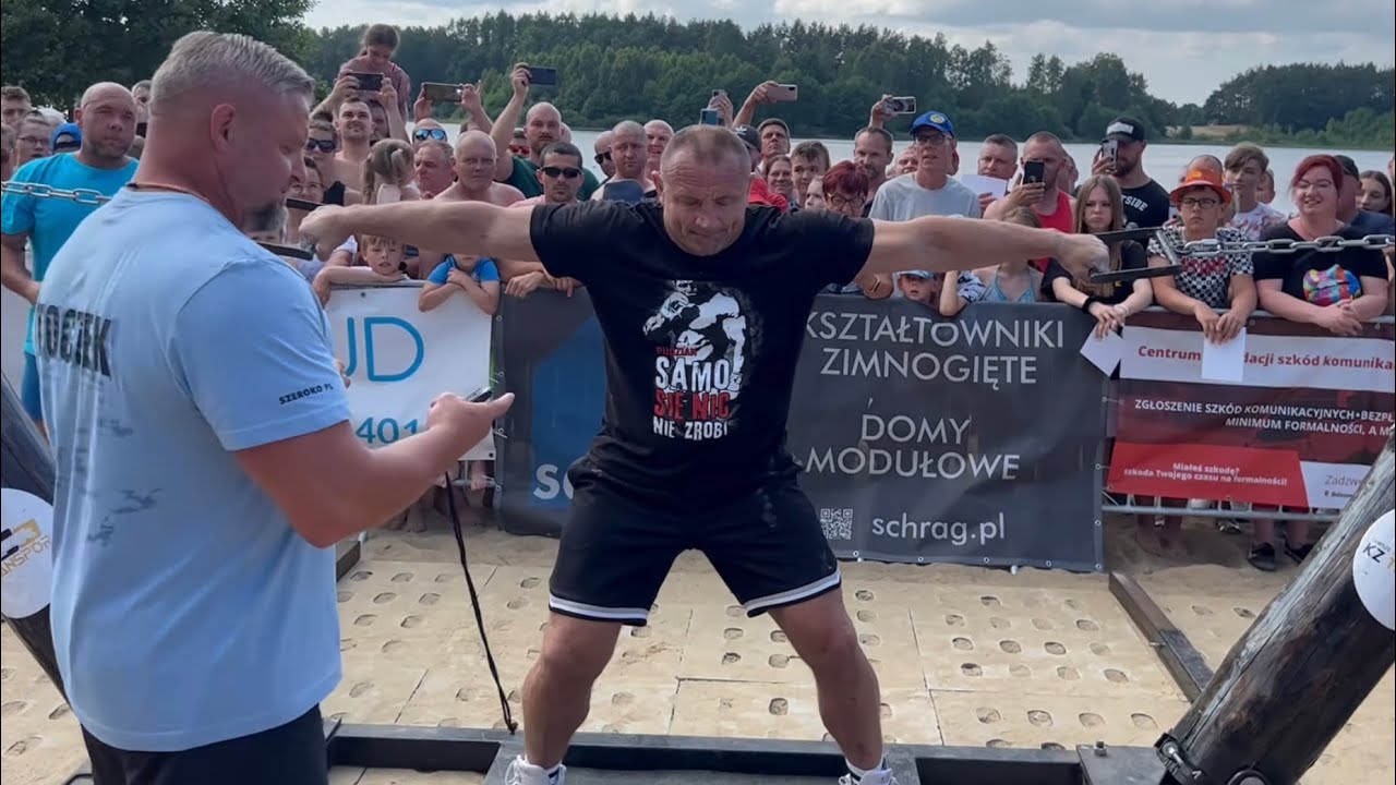 CIĄGNIE WILKA DO LASU. PUDZIAN W UCHWYCIE HERKULESA 2023