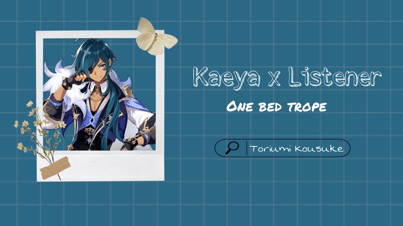 [JP ASMR] [soft rain] Kaeya x Listener '' sharing one bed ''