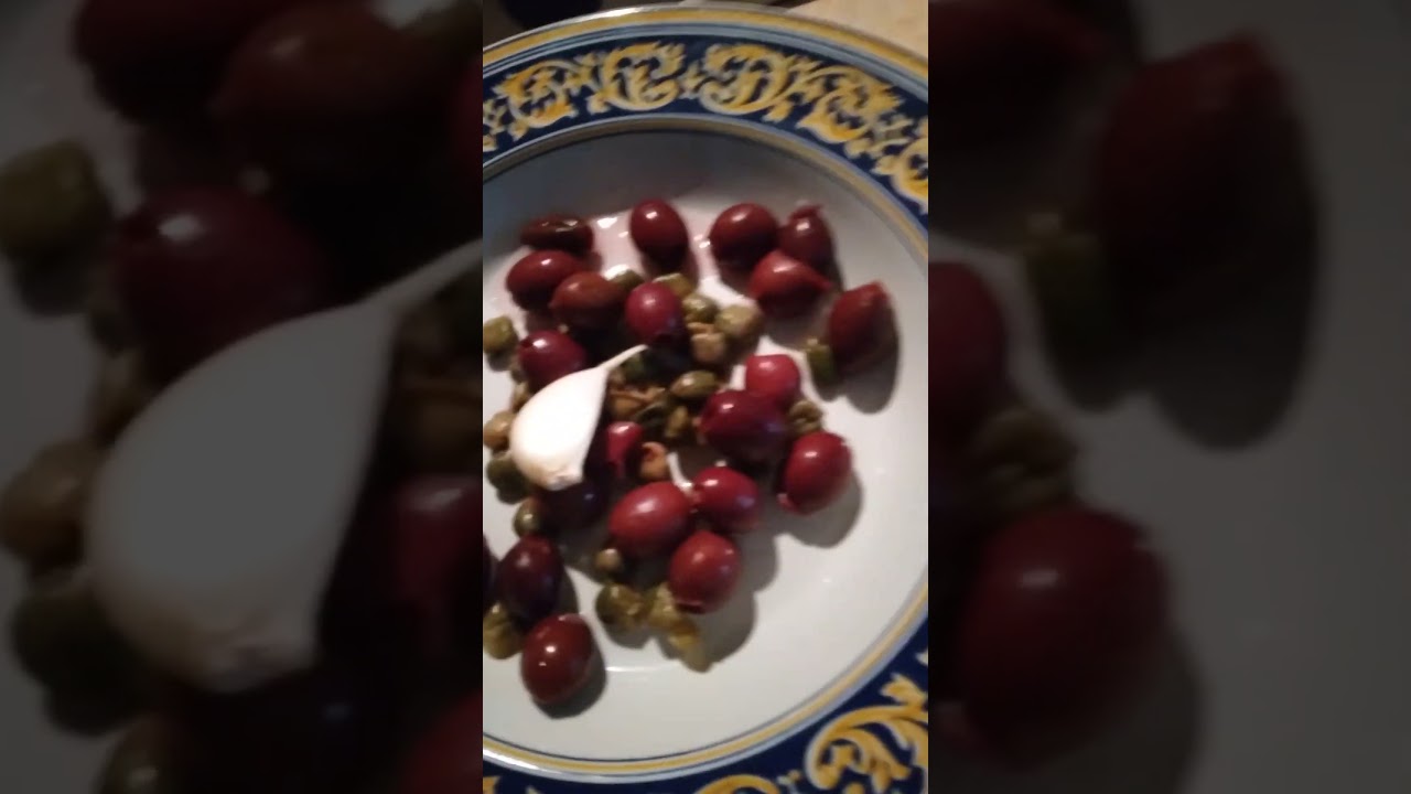 Spaghetti olive e capperi 😋😋 Ekkevelodikoaffa'(4)