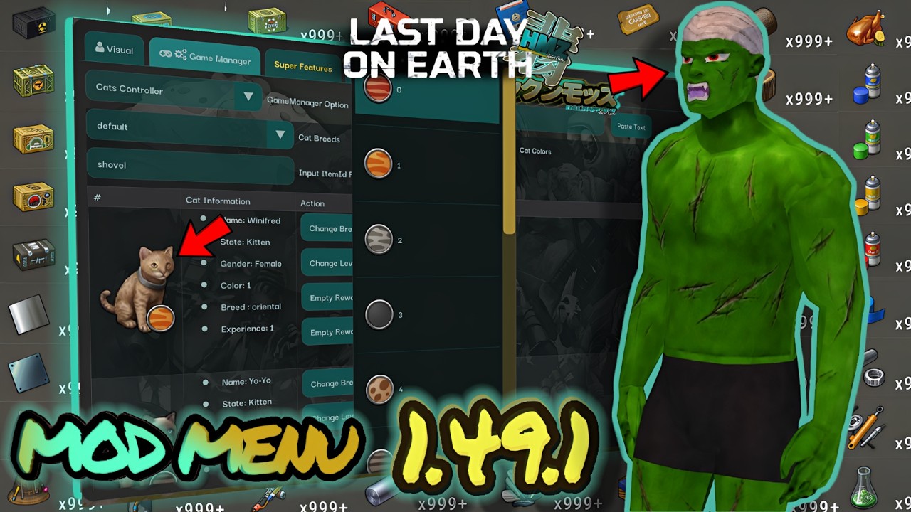 [New!] MOD MENU HMZ 1.49.1| LAST DAY ON EARTH: SURVIVAL