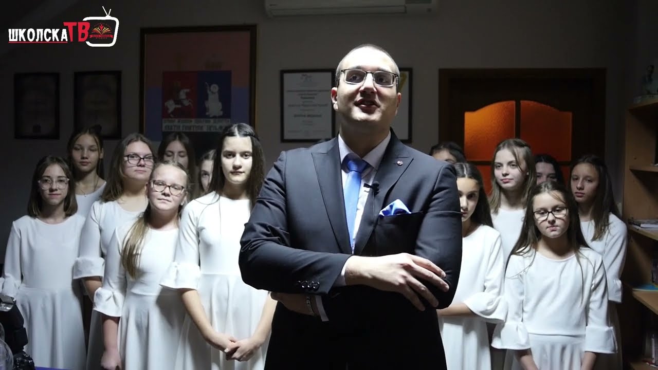 Наступ хора - Прњаворске хорске свечаности