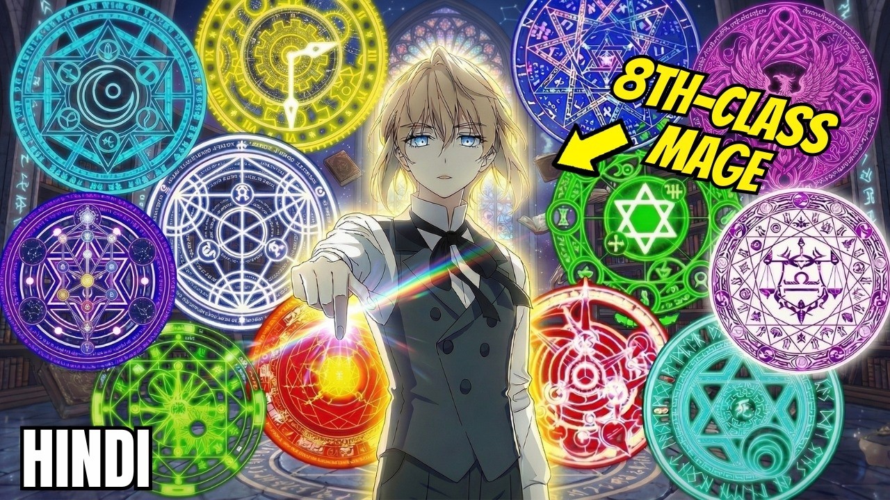 Legendry 8th Circle Mage Goes Back In Time To Take Revenge! | Manhwa in Hindi