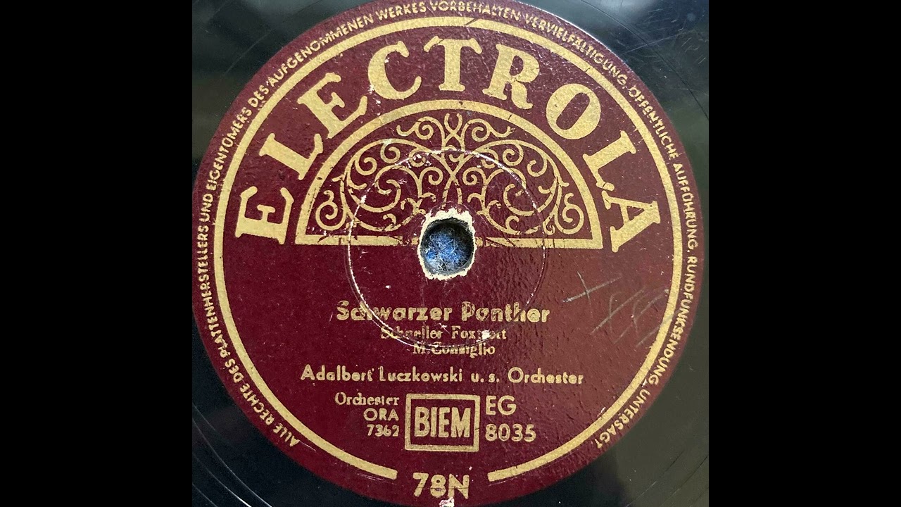 Adalbert Luczkowski & sein Orchester - Schwarzer Panther