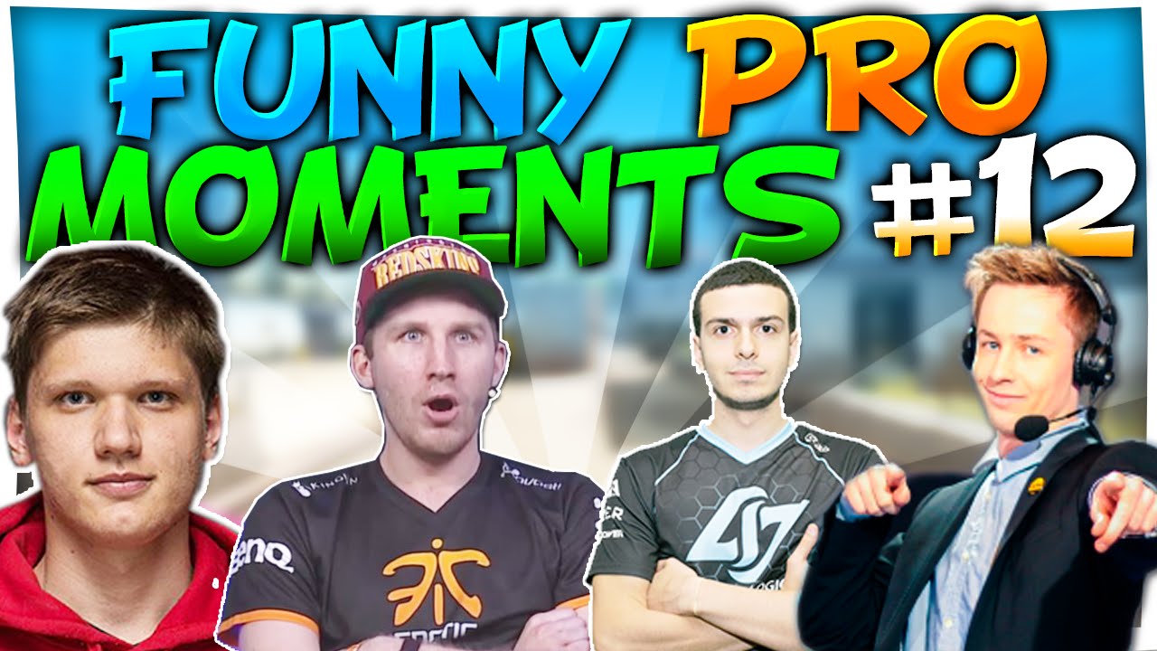 CS:GO - FUNNIEST PRO MOMENTS #12 FT. olofmeister, s1mple, tarik & More!