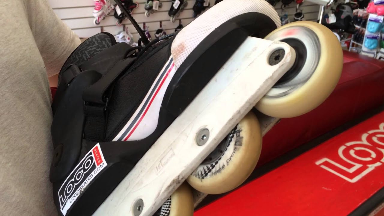Longest spinning skate bearings we've ever seen.