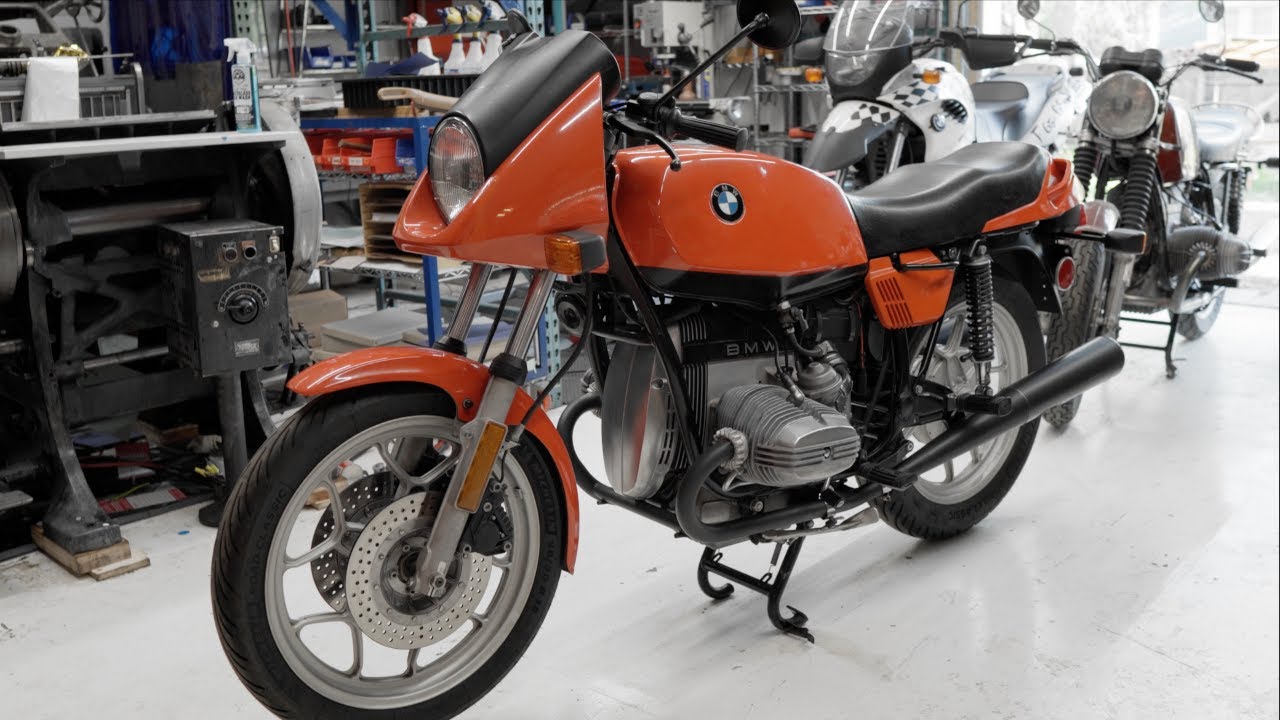 BMW R65LS - a lovely classic bike.