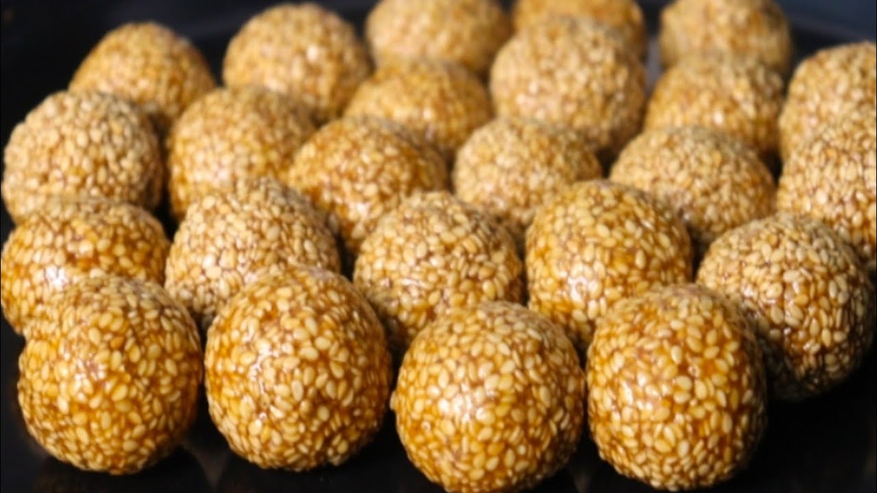 Calcium Rich Laddu for strong bones |Til laddu |Sesame Laddu