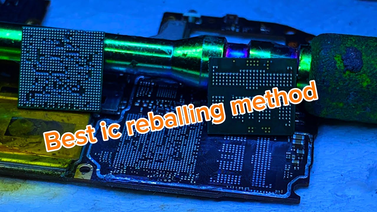 Best method of ic Reballing 2026 #explore #subscribemychannel #electronical 