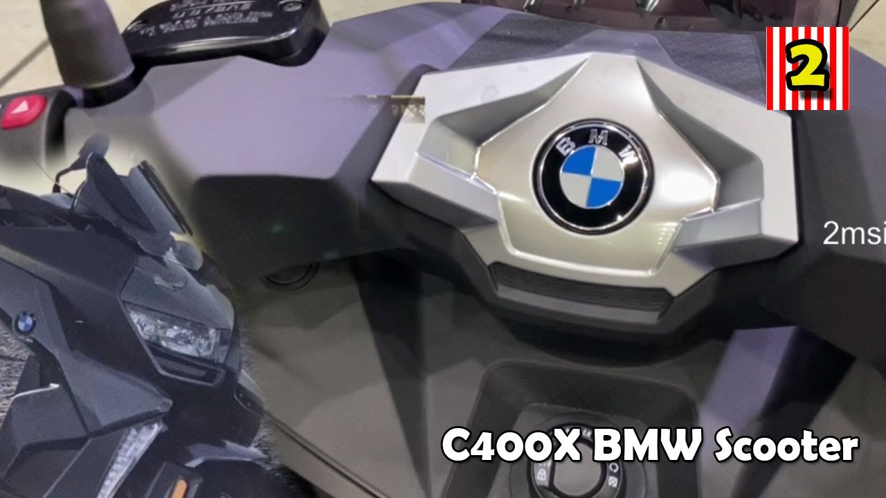 BMW Motorrad C 400 X Scooters 350cc With 35Nm Torque Walk Around