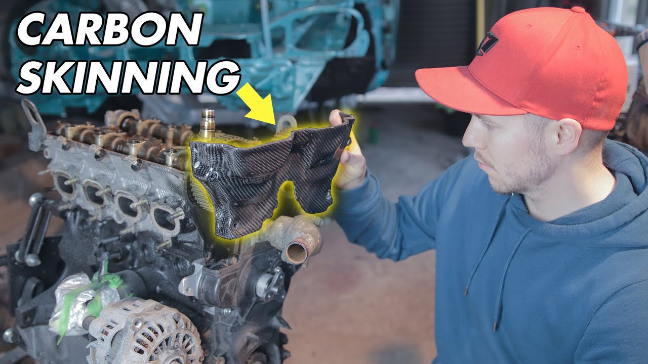 Carbon Fibre Skinning! Engine Parts for the Mazda Miata