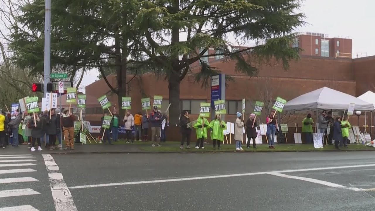Providence nurses, doctors begin open-ended strike Friday morning