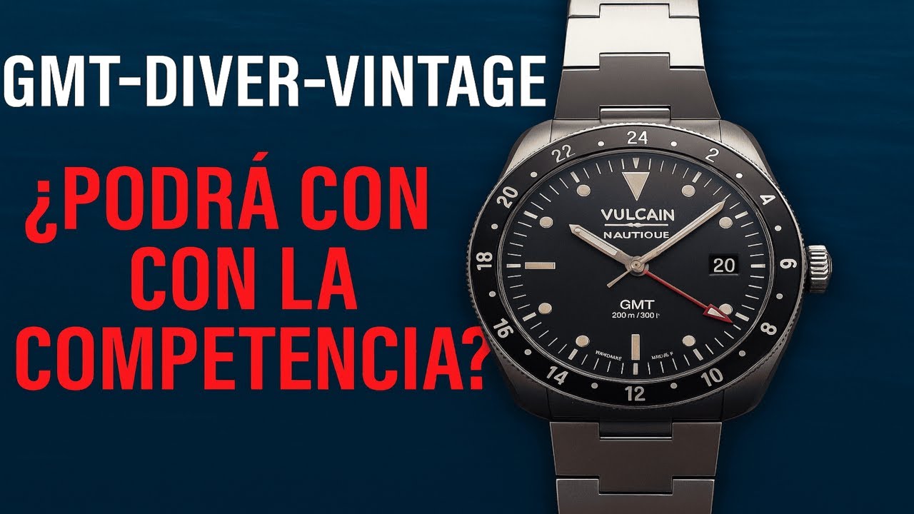 Vulcain Skindiver Nautique GMT - Review en Español