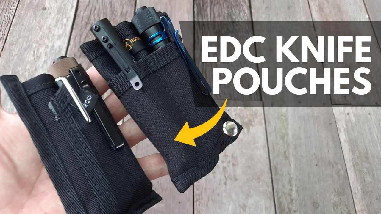 EDC Knife Pouches for Urban EDC
