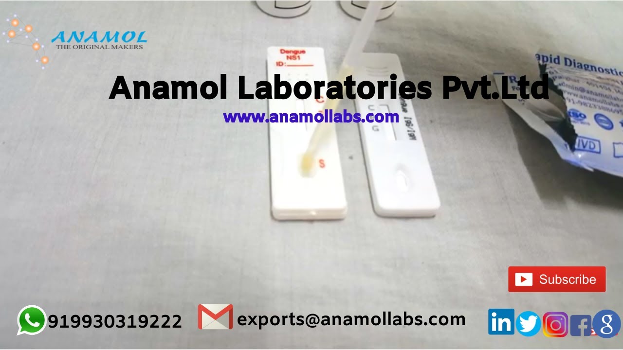Dengue NS1 IgG IgM Combo Rapid Test Procedure.