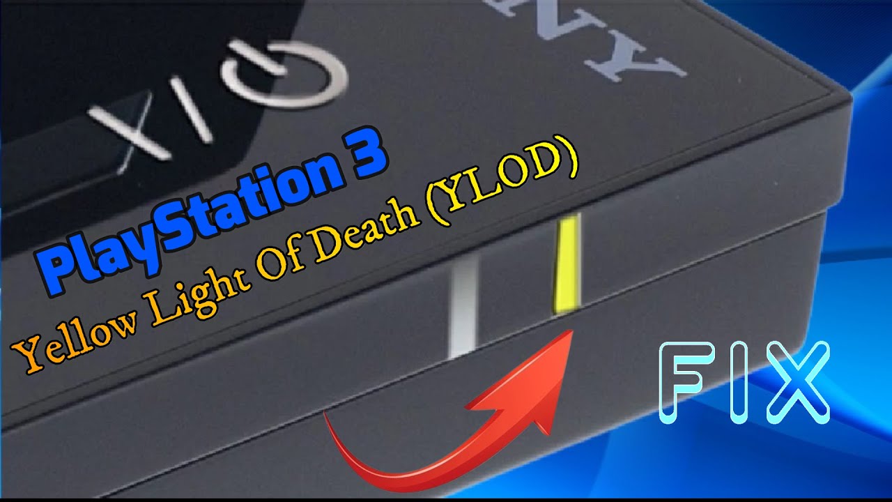 PlayStation 3 Yellow Light of Death (YLoD) | Восстановление PS3 из YLOD