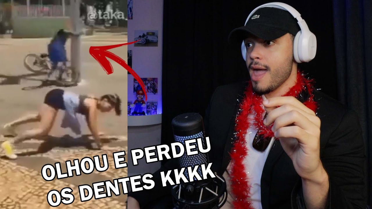 O bumbum deixou o cara banguelo kkkkk