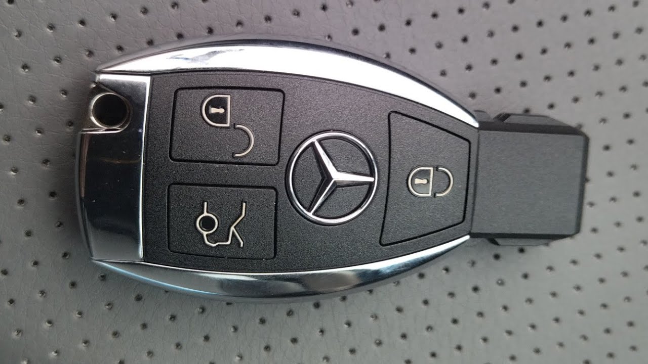 Изготовления второго ключа Mercedes W209, при наличии одного действующего. 