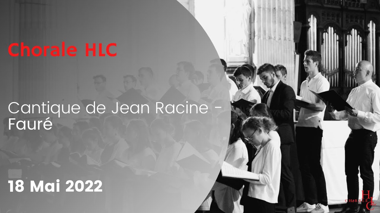 Cantique de Jean Racine - Fauré