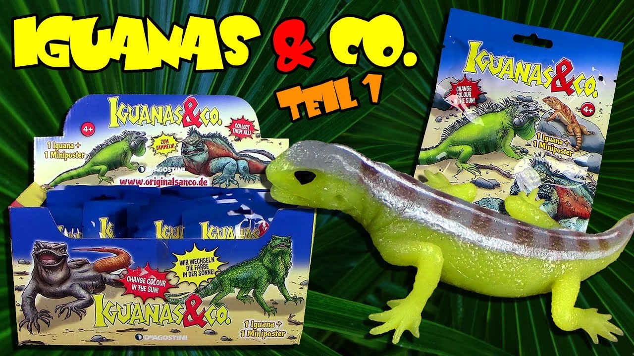 De Agostini ® Iguanas & Co Display mit 22 Echsen - Teil 1 Unboxing & Review