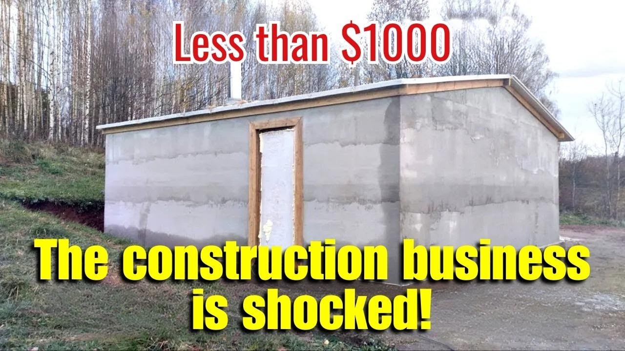 Build Your Own 6x6 House with Foam Board&mdash;No Frame Needed!