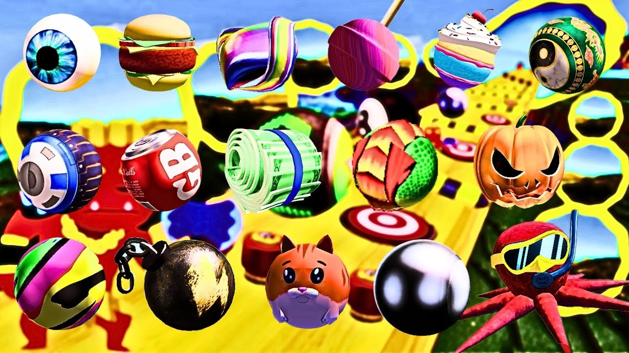 Going Balls: Which ball passed with cheat ? 