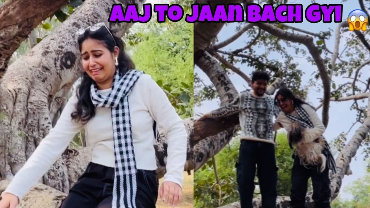 Aaj to jaan Bach gyi 😳 | ghumna pad gya bhari | vishu aly #vlog