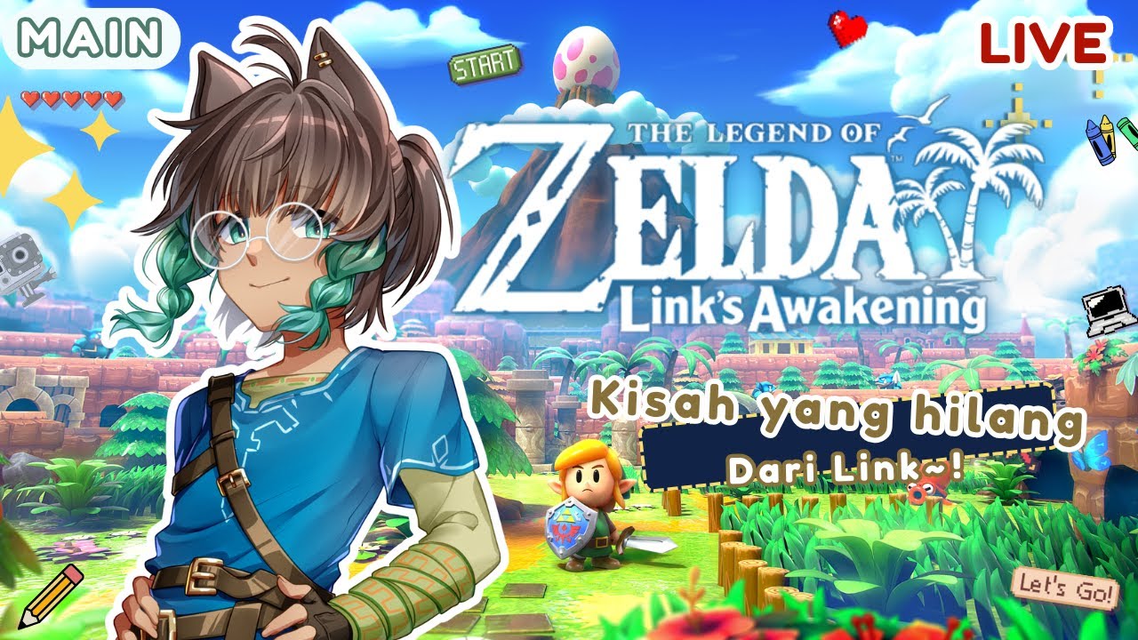 【GAME】Melihat cerita yang lain dari petualangan Link / Zelda Link's Awakening #1