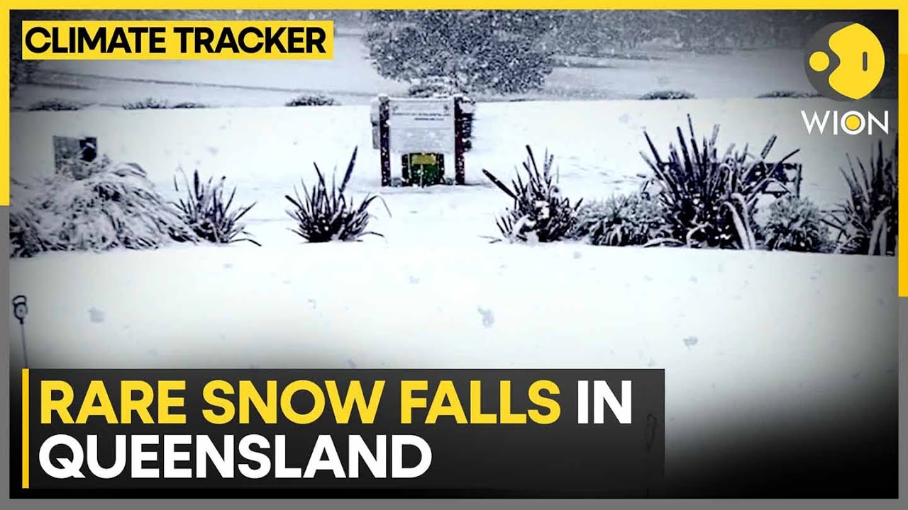 Australia: Eastern Australia Blanketed by Rare Snowstorm | WION Climate Tracker