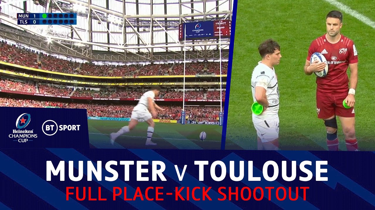 RUGBY PENALTY SHOOTOUT! 😱 The Drama In Full As Toulouse Edge Munster In Shocking Circumstances