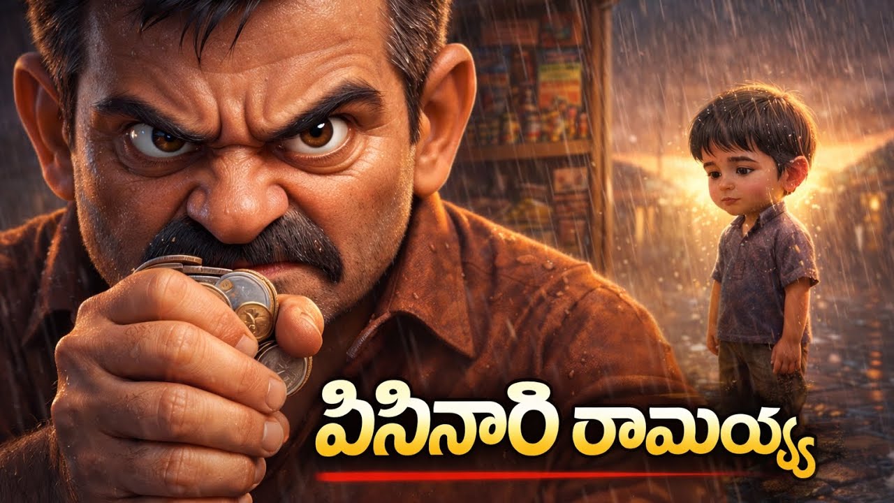 పిసినారి రామయ్యకి జరిగిన షాక్… అతని జీవితం మార్చేసింది! 😢#aistories #KidsStoriesTelugu #villagestory