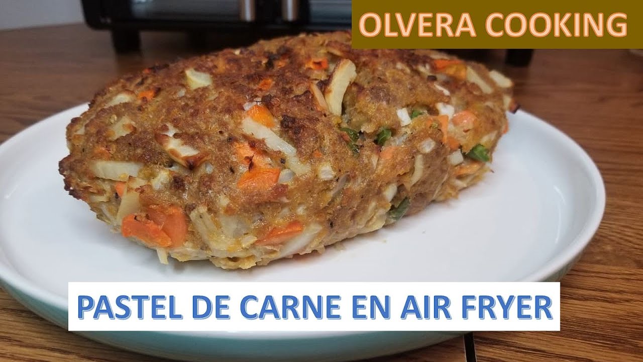 PASTEL DE CARNE EN AIRFRYER