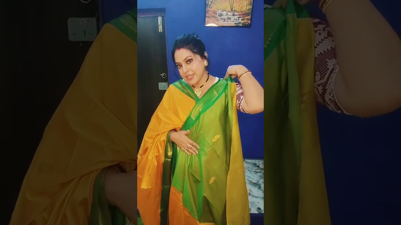 Saraswati Puja special yellow saree collection 🔥
