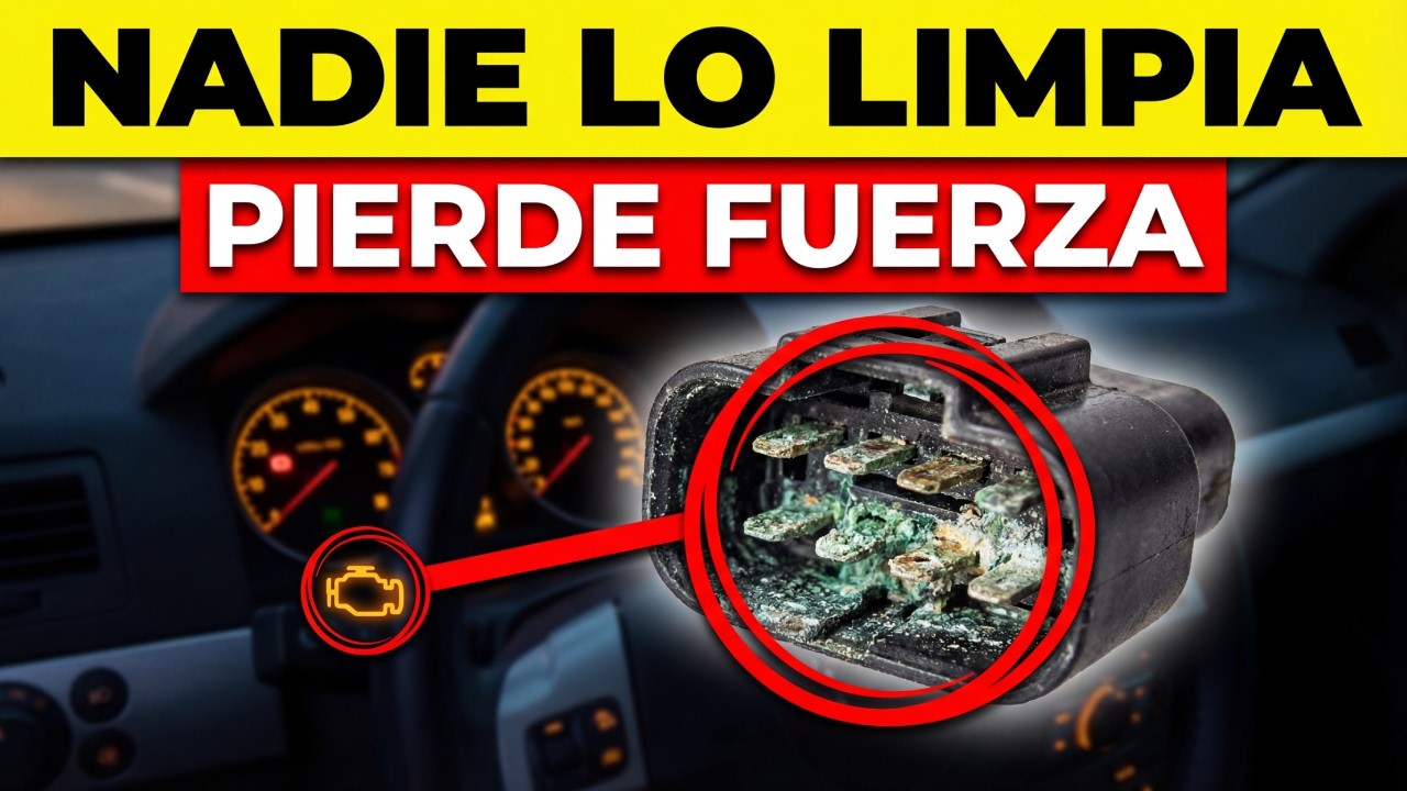 Nadie Limpia Este Conector y Por Eso Tu Auto Pierde Fuerza