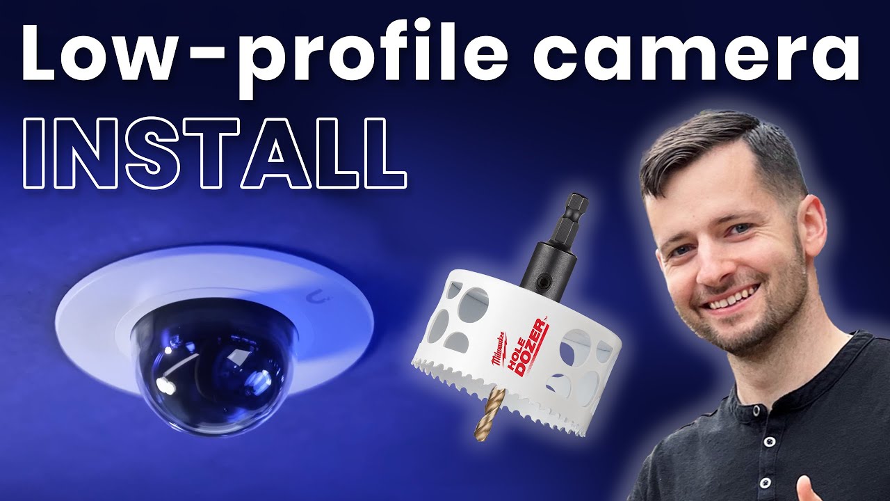 Discrete Security Camera | UniFi G5 Dome Ultra Flush Mount Install