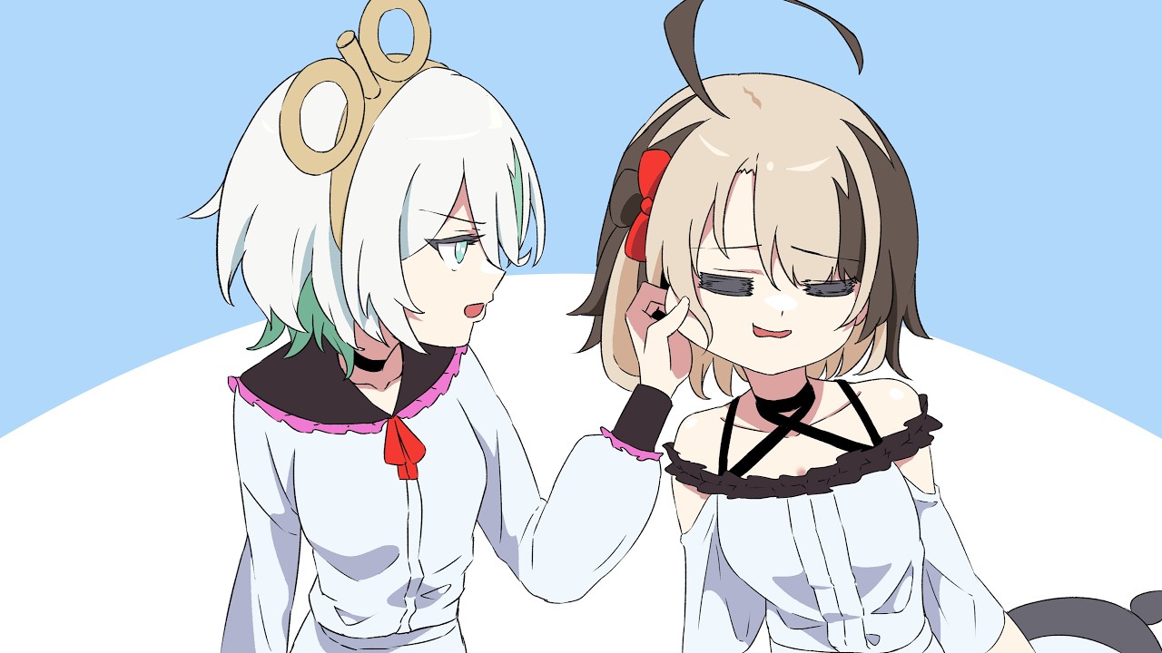 【 Hololive Animation 】Autofister going to Aquarium Dates Part 1 ft( Cecilia \ Gigi )