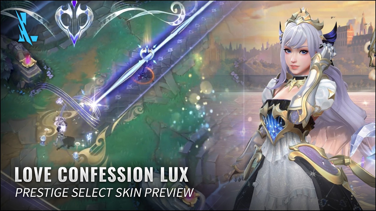 Prestige Select Love Confession Lux Skin Preview || League Of Legends: Wild Rift