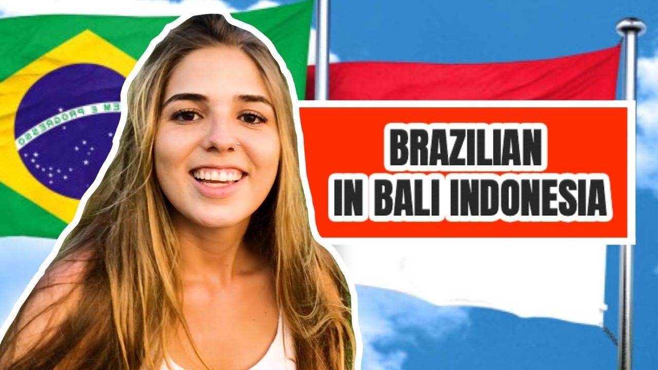A DAY WITH BRAZILIAN GIRL LIVING IN BALI INDONESIA